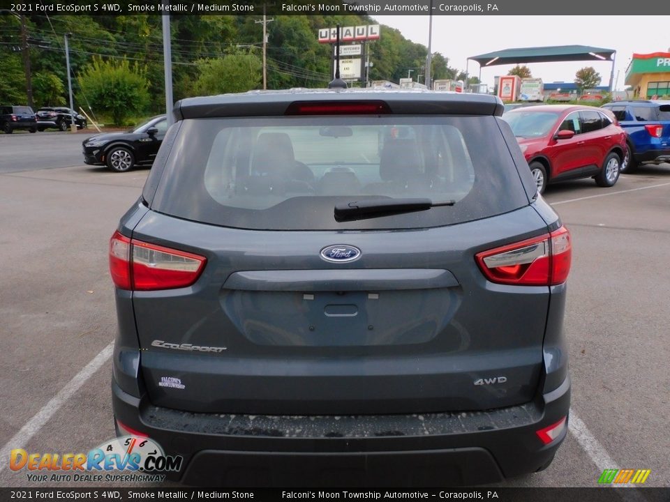 2021 Ford EcoSport S 4WD Smoke Metallic / Medium Stone Photo #3