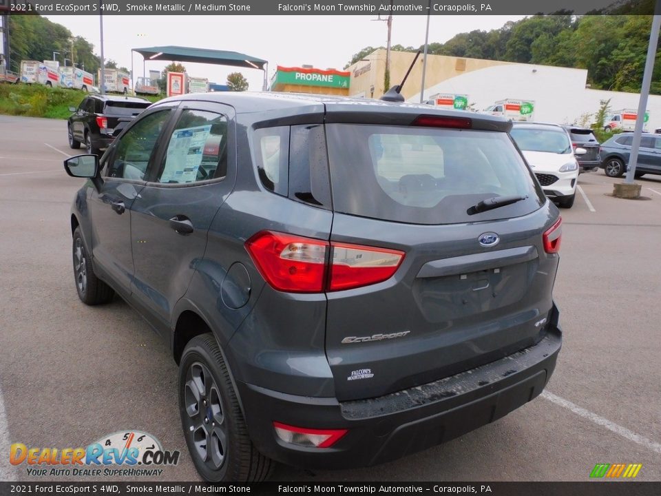 2021 Ford EcoSport S 4WD Smoke Metallic / Medium Stone Photo #4