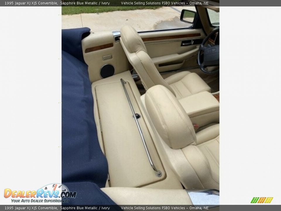 Front Seat of 1995 Jaguar XJ XJS Convertible Photo #5