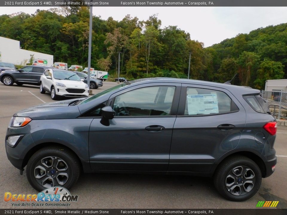 2021 Ford EcoSport S 4WD Smoke Metallic / Medium Stone Photo #5