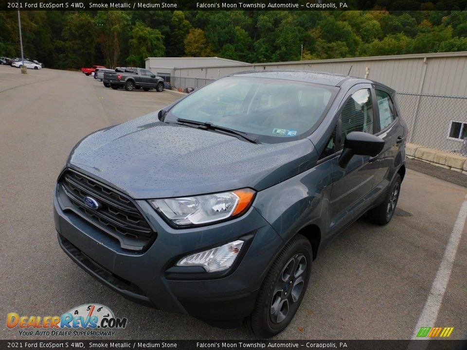 2021 Ford EcoSport S 4WD Smoke Metallic / Medium Stone Photo #6