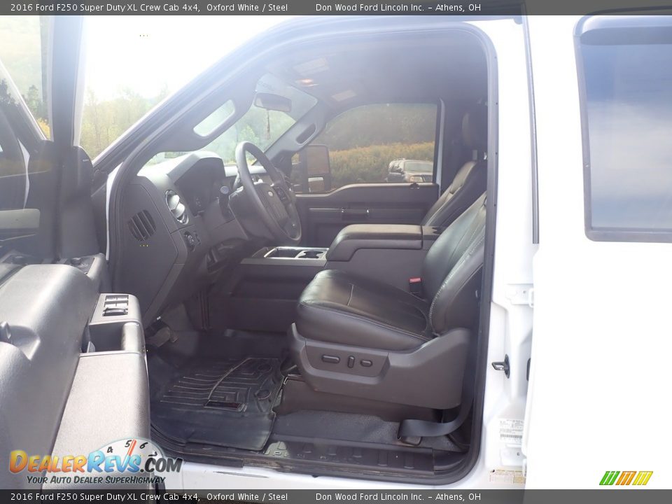 2016 Ford F250 Super Duty XL Crew Cab 4x4 Oxford White / Steel Photo #20