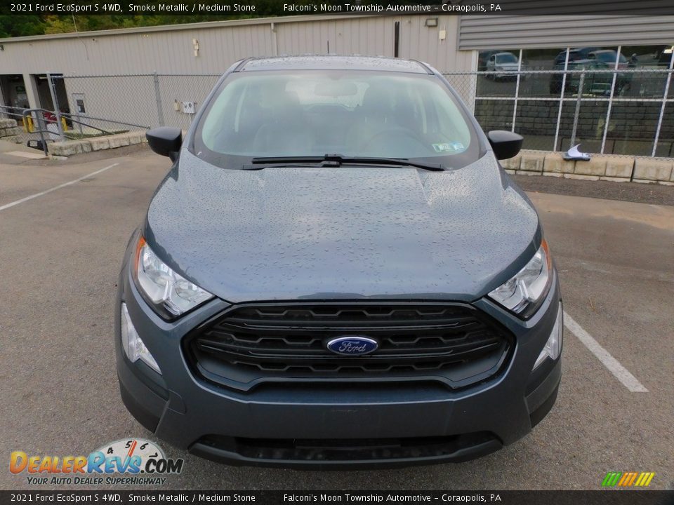 2021 Ford EcoSport S 4WD Smoke Metallic / Medium Stone Photo #7
