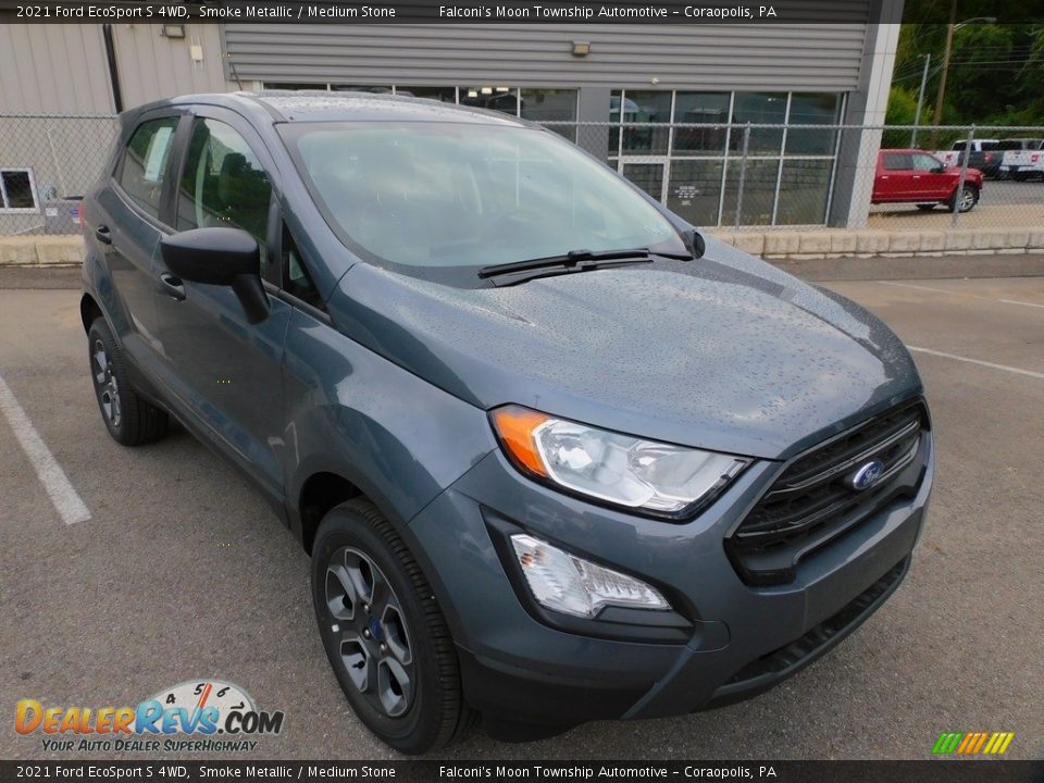 Front 3/4 View of 2021 Ford EcoSport S 4WD Photo #8