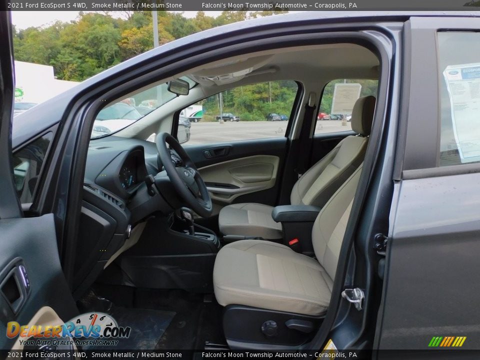 Front Seat of 2021 Ford EcoSport S 4WD Photo #10