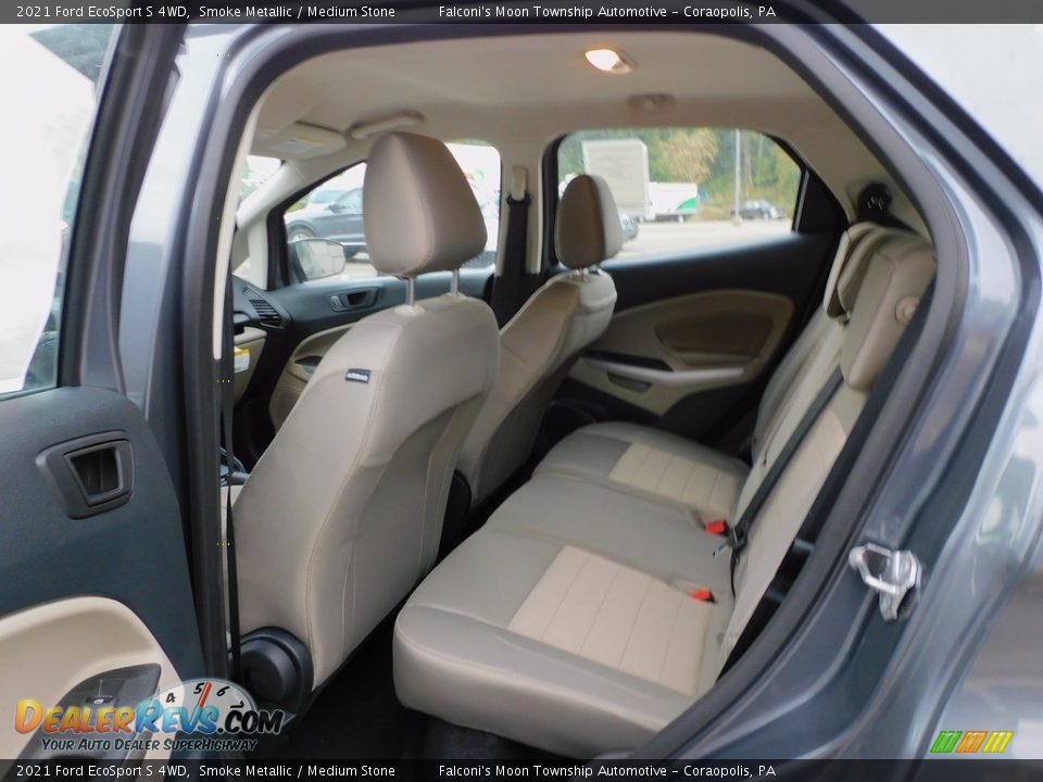 Rear Seat of 2021 Ford EcoSport S 4WD Photo #11