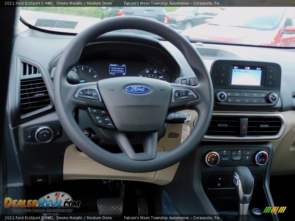 Dashboard of 2021 Ford EcoSport S 4WD Photo #12