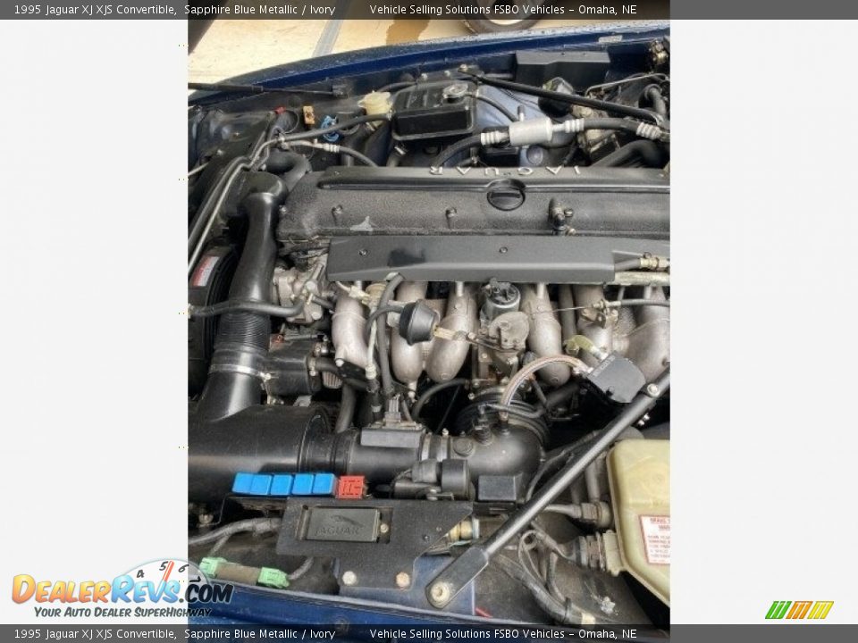 1995 Jaguar XJ XJS Convertible 4.0 Liter DOHC 24-Valve Inline 6 Cylinder Engine Photo #13