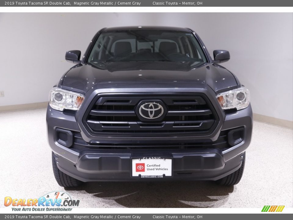 2019 Toyota Tacoma SR Double Cab Magnetic Gray Metallic / Cement Gray Photo #2