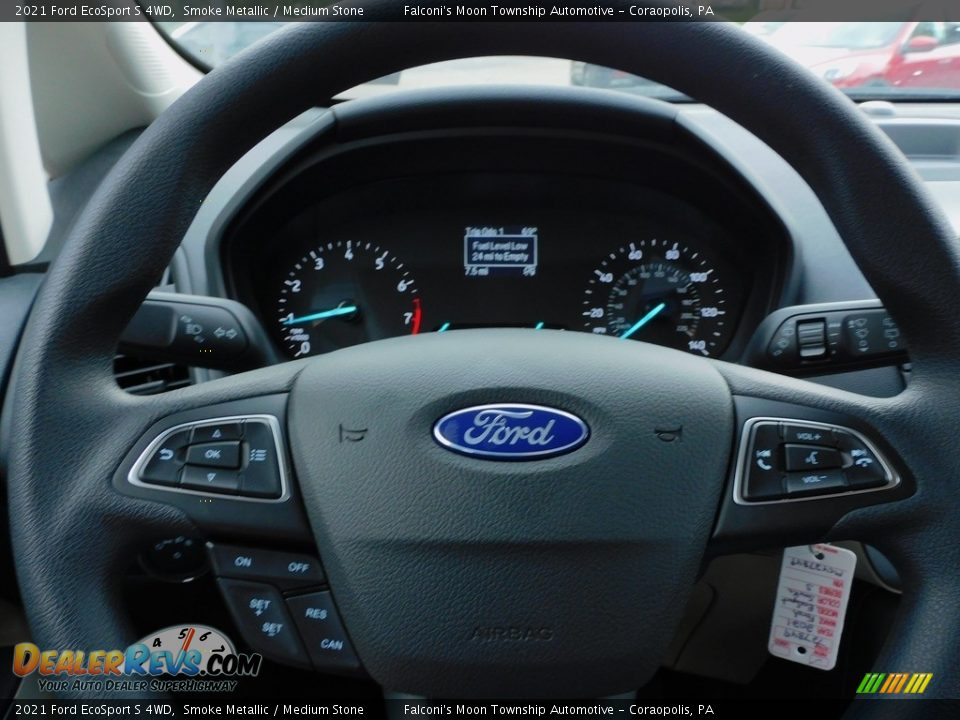 2021 Ford EcoSport S 4WD Steering Wheel Photo #19
