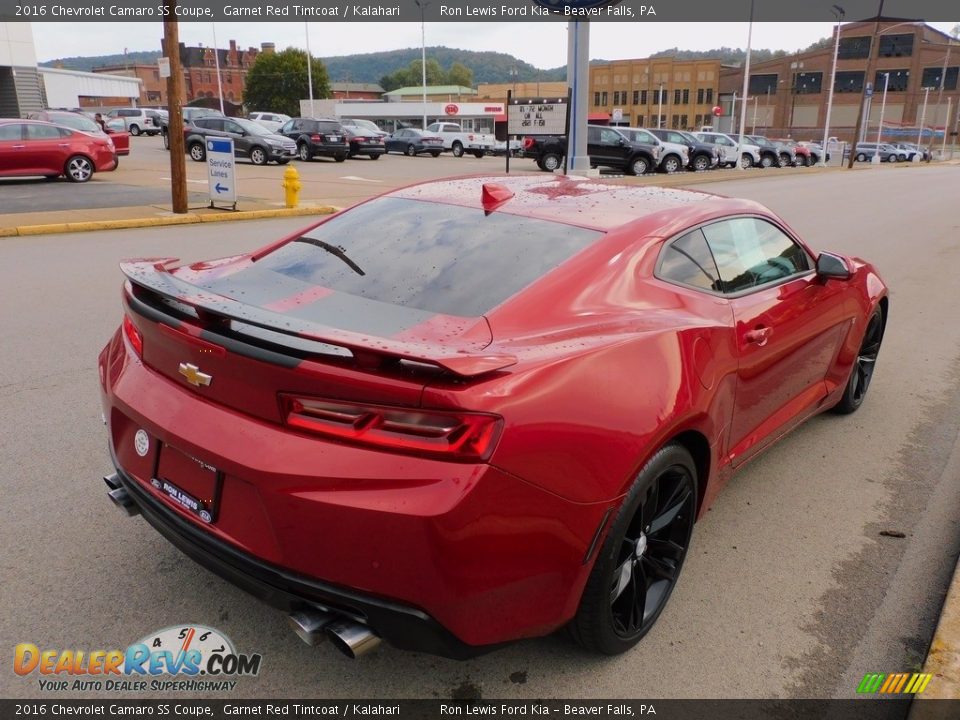 2016 Chevrolet Camaro SS Coupe Garnet Red Tintcoat / Kalahari Photo #2
