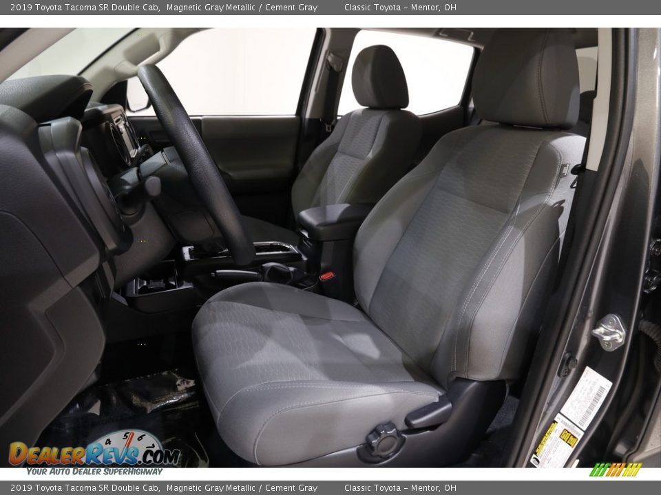 2019 Toyota Tacoma SR Double Cab Magnetic Gray Metallic / Cement Gray Photo #5