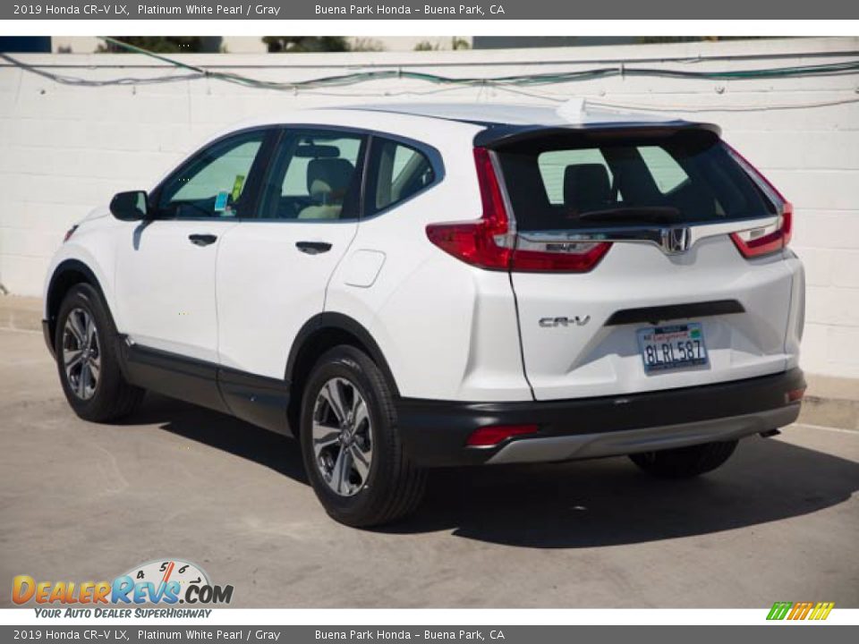 2019 Honda CR-V LX Platinum White Pearl / Gray Photo #2