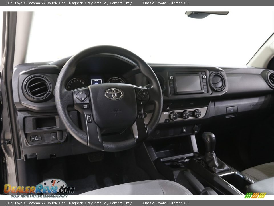 2019 Toyota Tacoma SR Double Cab Magnetic Gray Metallic / Cement Gray Photo #6