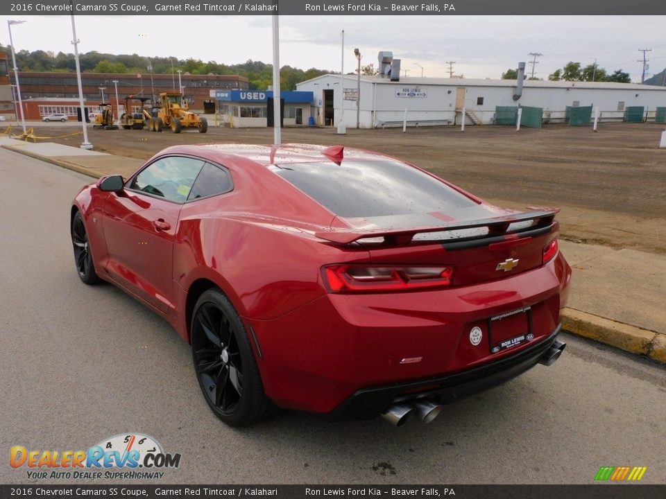 2016 Chevrolet Camaro SS Coupe Garnet Red Tintcoat / Kalahari Photo #5