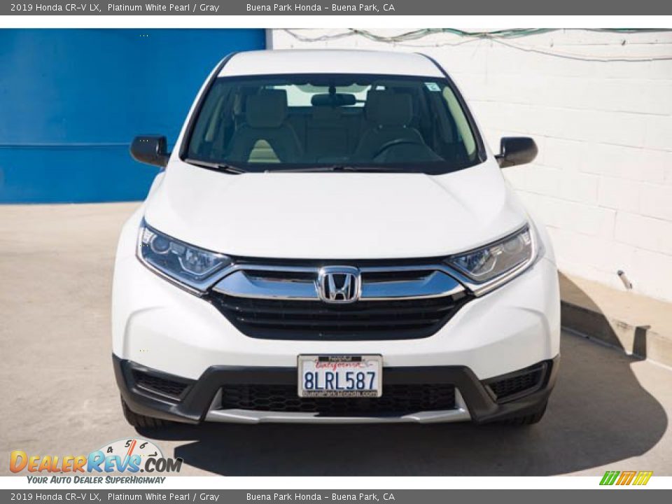 2019 Honda CR-V LX Platinum White Pearl / Gray Photo #7