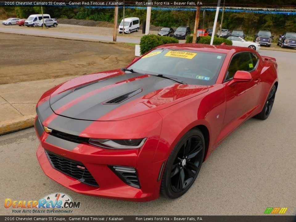 2016 Chevrolet Camaro SS Coupe Garnet Red Tintcoat / Kalahari Photo #7