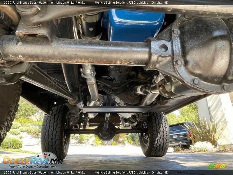 Undercarriage of 1969 Ford Bronco Sport Wagon Photo #8