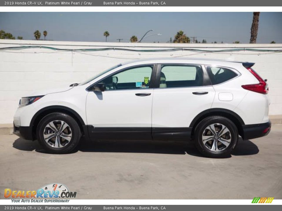 2019 Honda CR-V LX Platinum White Pearl / Gray Photo #10