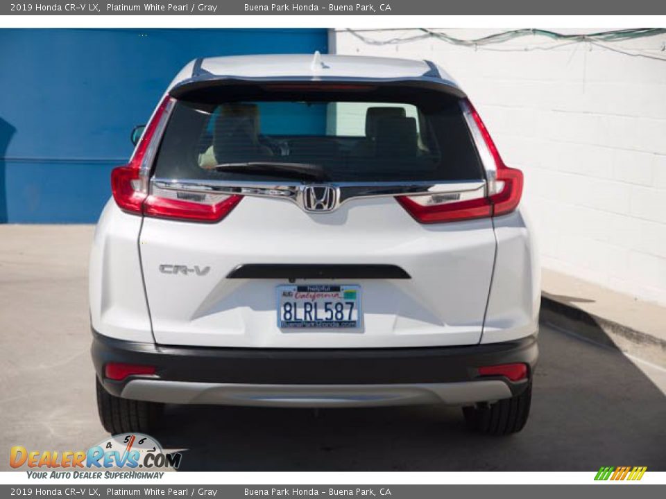 2019 Honda CR-V LX Platinum White Pearl / Gray Photo #11