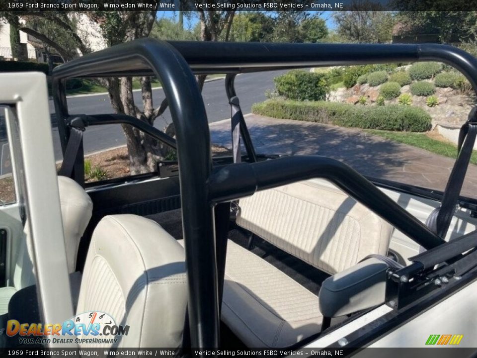 Rear Seat of 1969 Ford Bronco Sport Wagon Photo #10