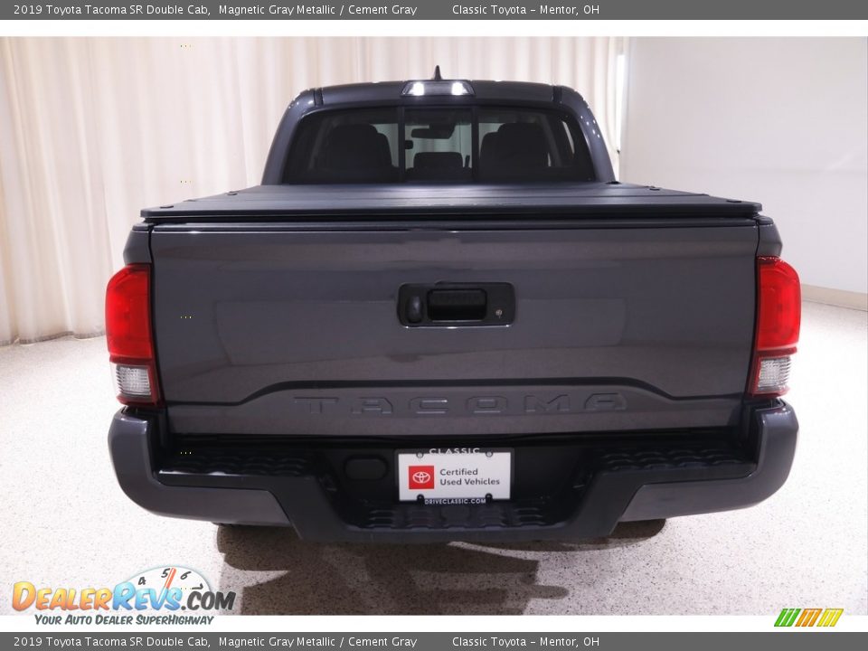 2019 Toyota Tacoma SR Double Cab Magnetic Gray Metallic / Cement Gray Photo #16