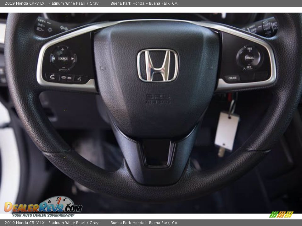 2019 Honda CR-V LX Platinum White Pearl / Gray Photo #13