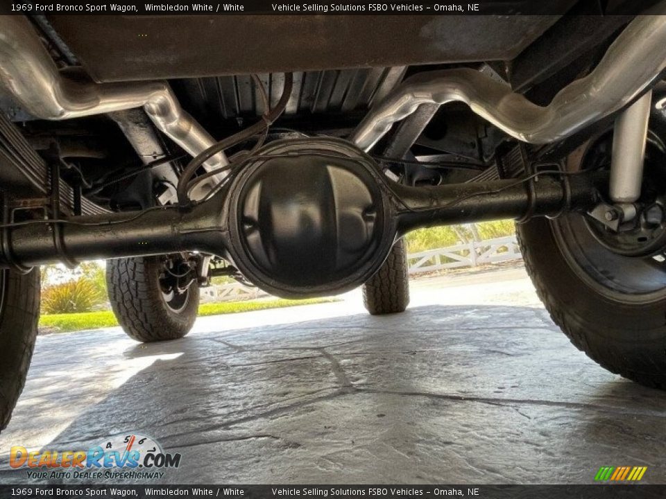 Undercarriage of 1969 Ford Bronco Sport Wagon Photo #15