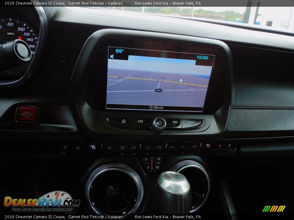 2016 Chevrolet Camaro SS Coupe Garnet Red Tintcoat / Kalahari Photo #16
