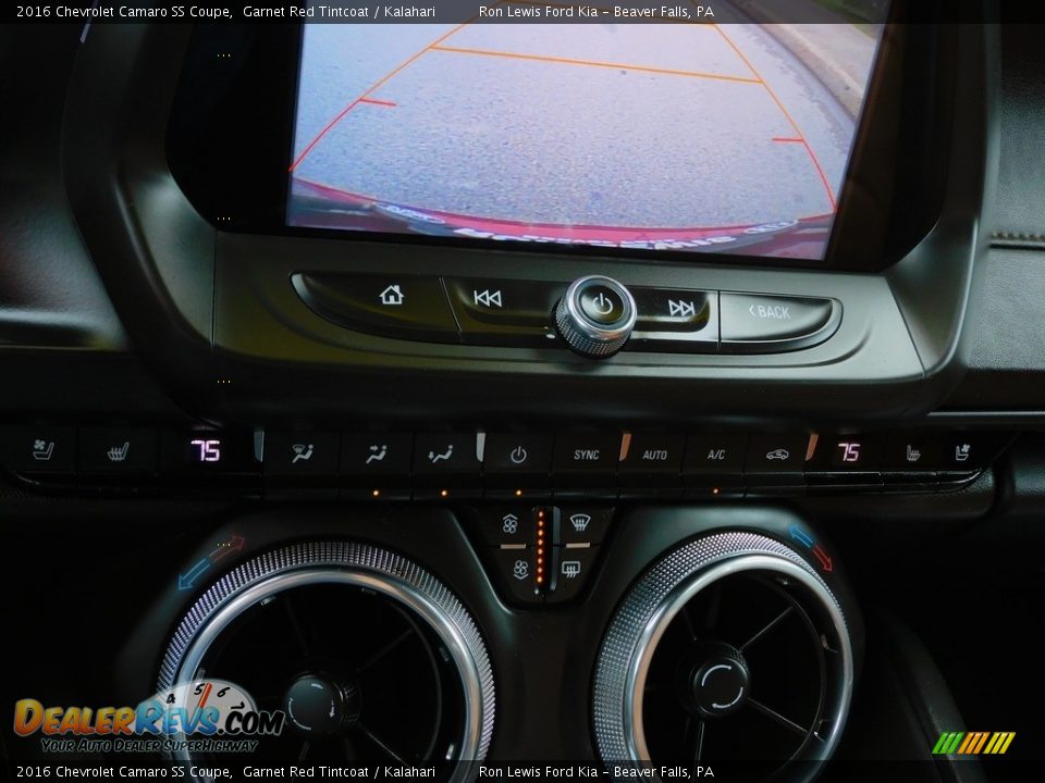 2016 Chevrolet Camaro SS Coupe Garnet Red Tintcoat / Kalahari Photo #18