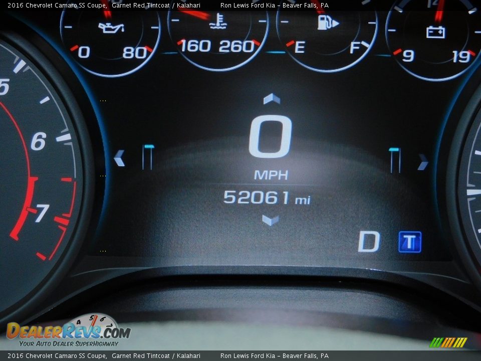 2016 Chevrolet Camaro SS Coupe Garnet Red Tintcoat / Kalahari Photo #21