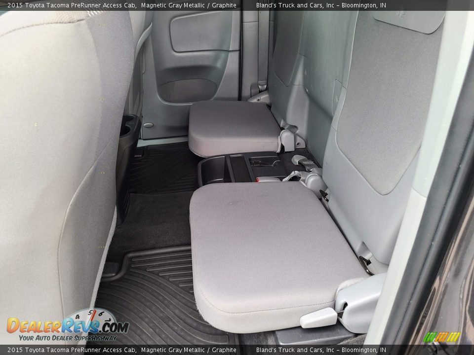 2015 Toyota Tacoma PreRunner Access Cab Magnetic Gray Metallic / Graphite Photo #26