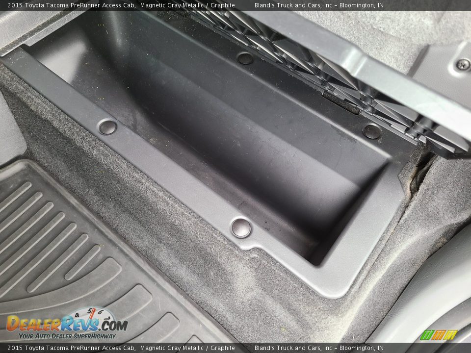 2015 Toyota Tacoma PreRunner Access Cab Magnetic Gray Metallic / Graphite Photo #28