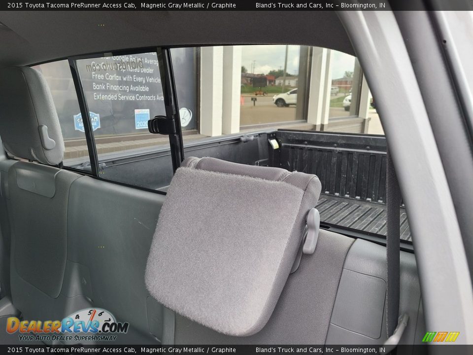 2015 Toyota Tacoma PreRunner Access Cab Magnetic Gray Metallic / Graphite Photo #29