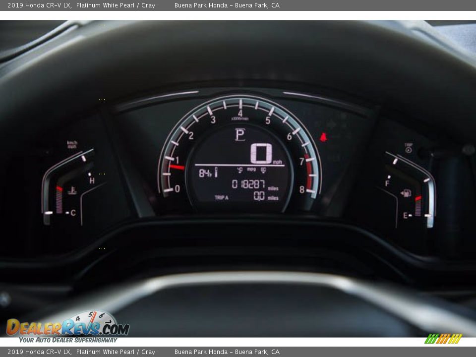 2019 Honda CR-V LX Platinum White Pearl / Gray Photo #27