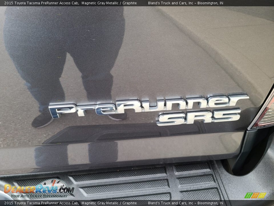 2015 Toyota Tacoma PreRunner Access Cab Magnetic Gray Metallic / Graphite Photo #33