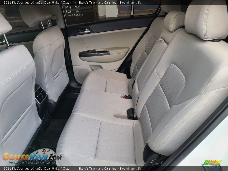 2021 Kia Sportage LX AWD Clear White / Gray Photo #27