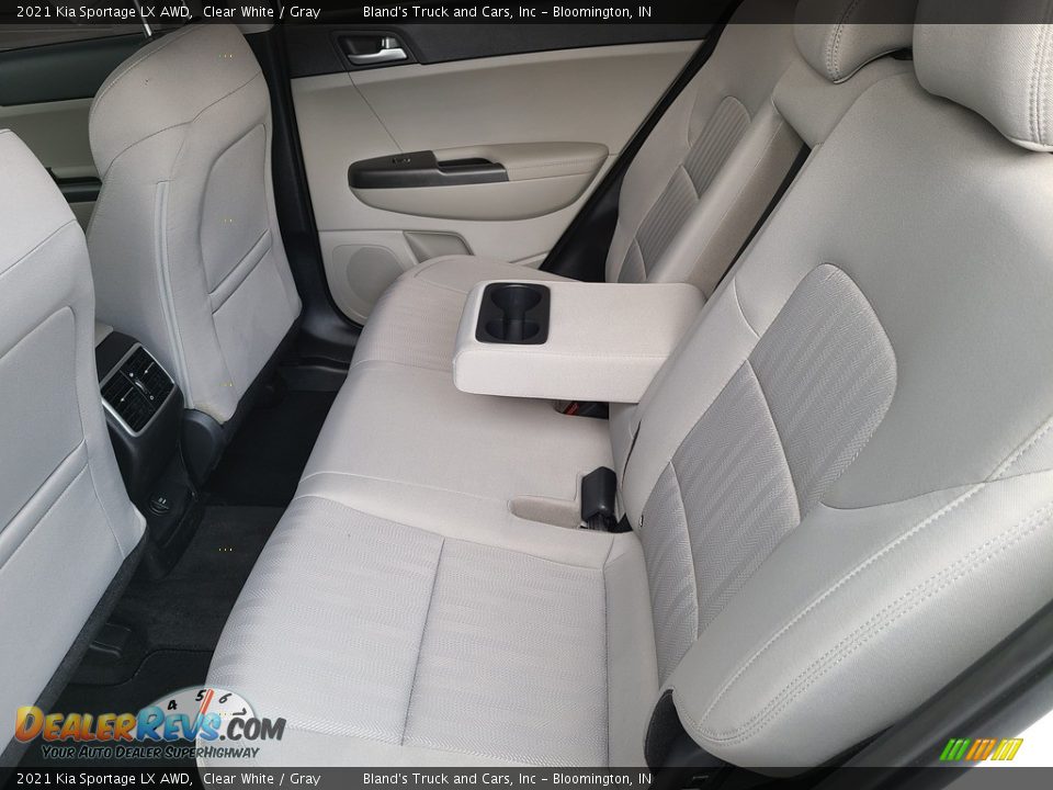 2021 Kia Sportage LX AWD Clear White / Gray Photo #28