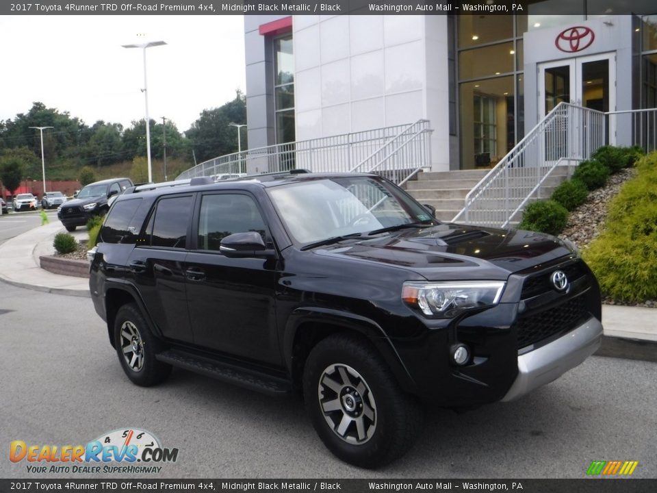 2017 Toyota 4Runner TRD Off-Road Premium 4x4 Midnight Black Metallic / Black Photo #1