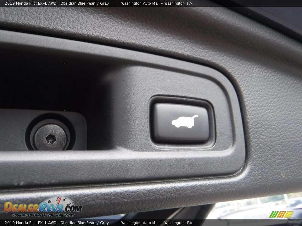 2019 Honda Pilot EX-L AWD Obsidian Blue Pearl / Gray Photo #32