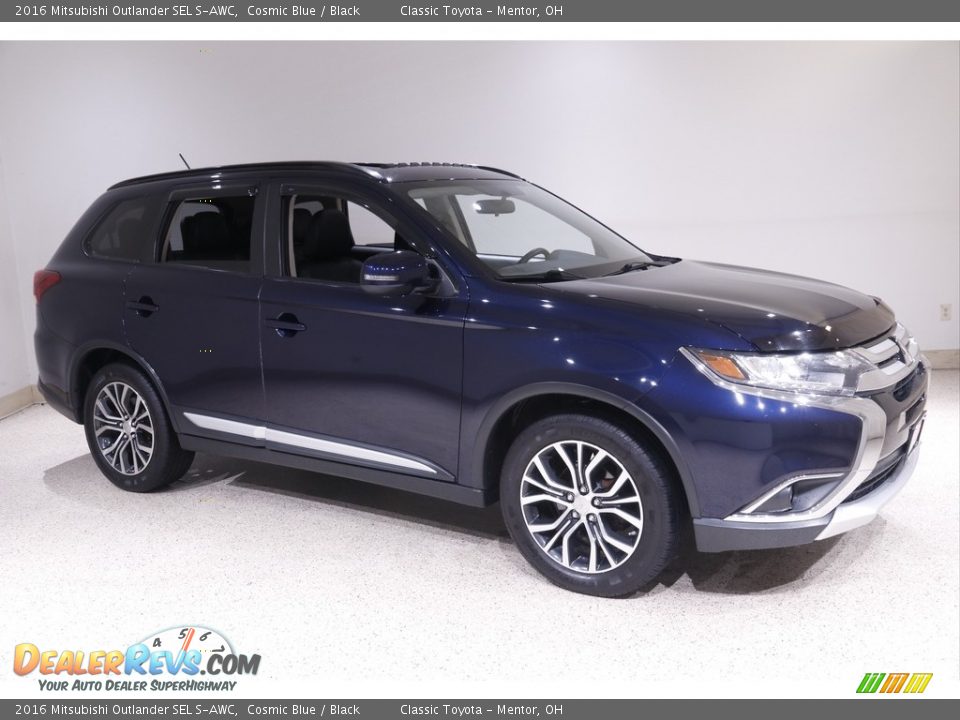 Cosmic Blue 2016 Mitsubishi Outlander SEL S-AWC Photo #1