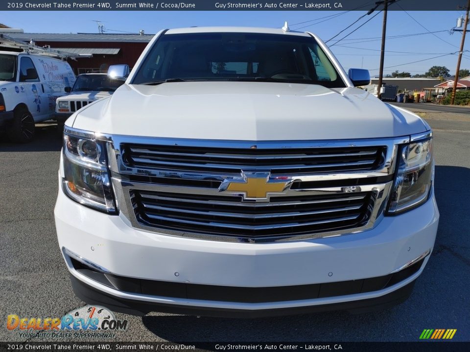 2019 Chevrolet Tahoe Premier 4WD Summit White / Cocoa/Dune Photo #2