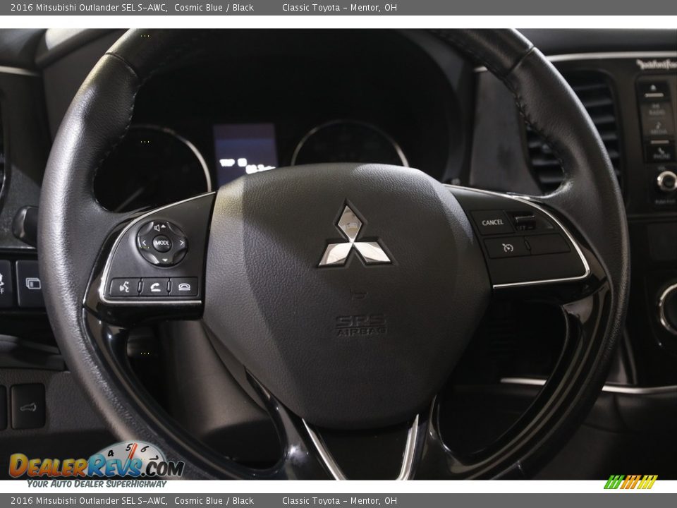 2016 Mitsubishi Outlander SEL S-AWC Steering Wheel Photo #7