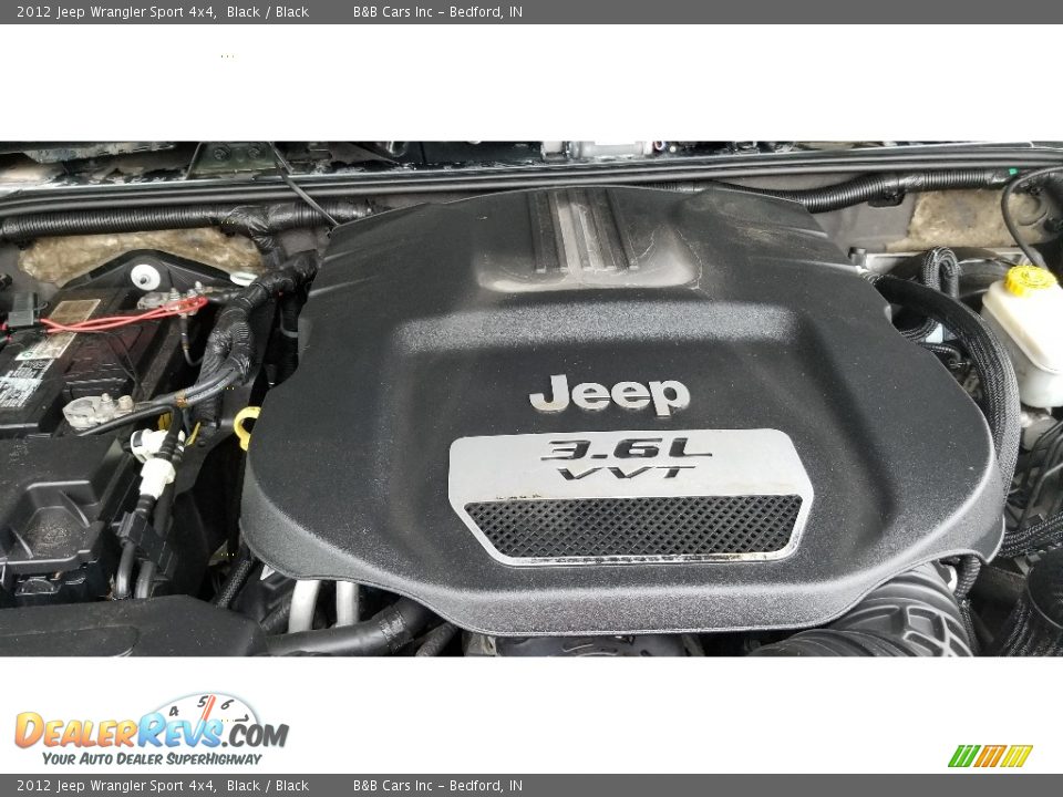 2012 Jeep Wrangler Sport 4x4 Black / Black Photo #30