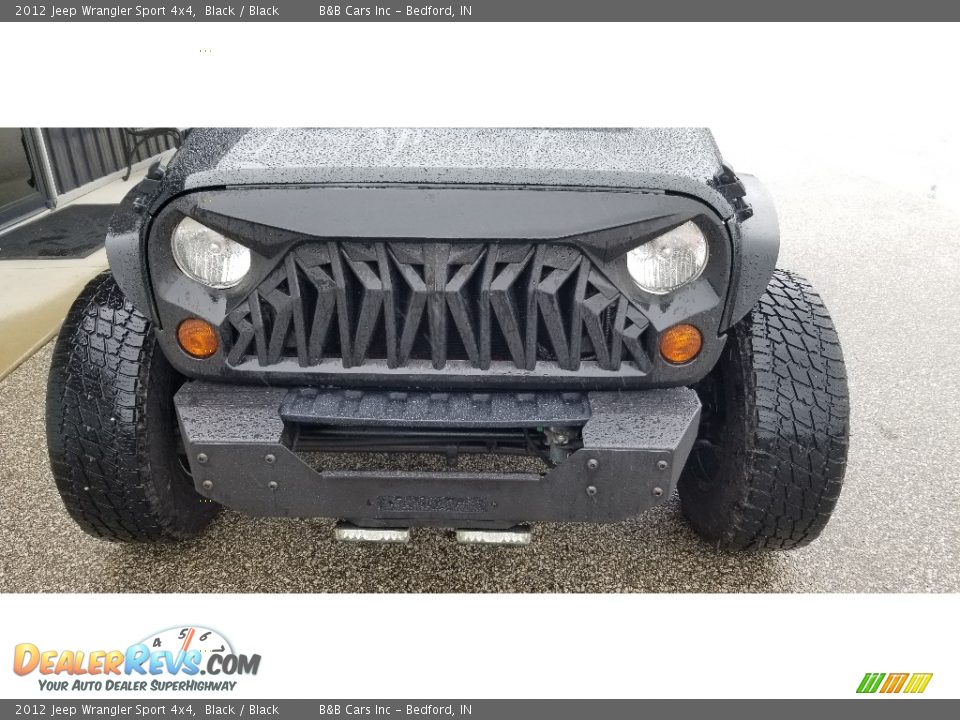 2012 Jeep Wrangler Sport 4x4 Black / Black Photo #31