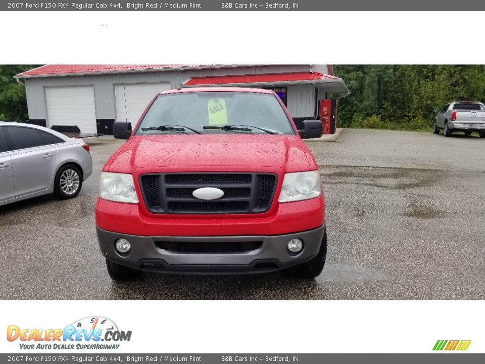 2007 Ford F150 FX4 Regular Cab 4x4 Bright Red / Medium Flint Photo #2