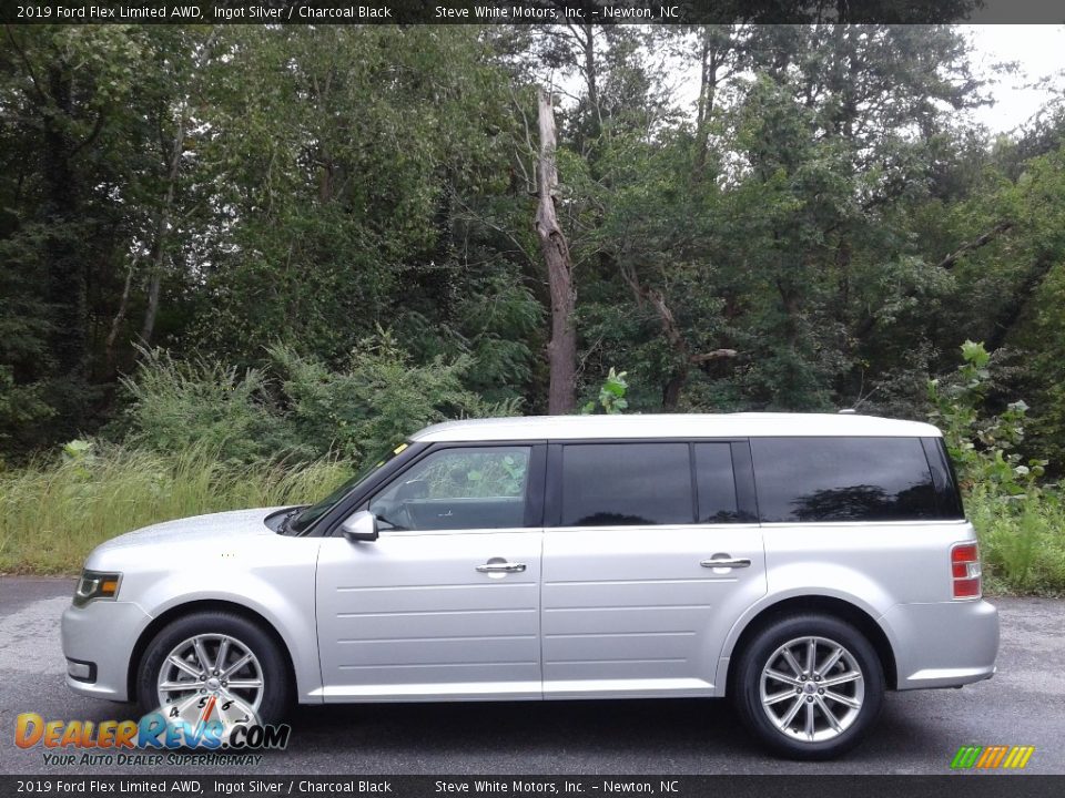 Ingot Silver 2019 Ford Flex Limited AWD Photo #1