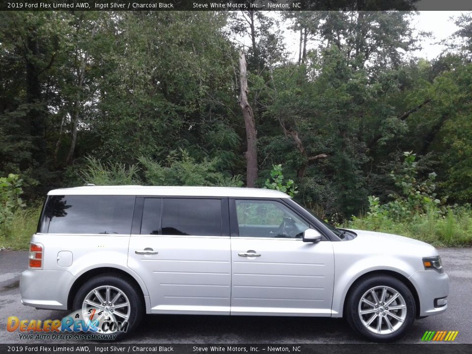 Ingot Silver 2019 Ford Flex Limited AWD Photo #5