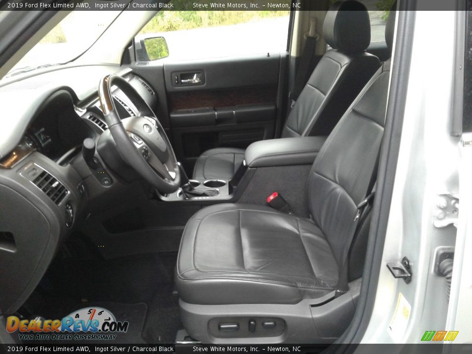 Front Seat of 2019 Ford Flex Limited AWD Photo #10