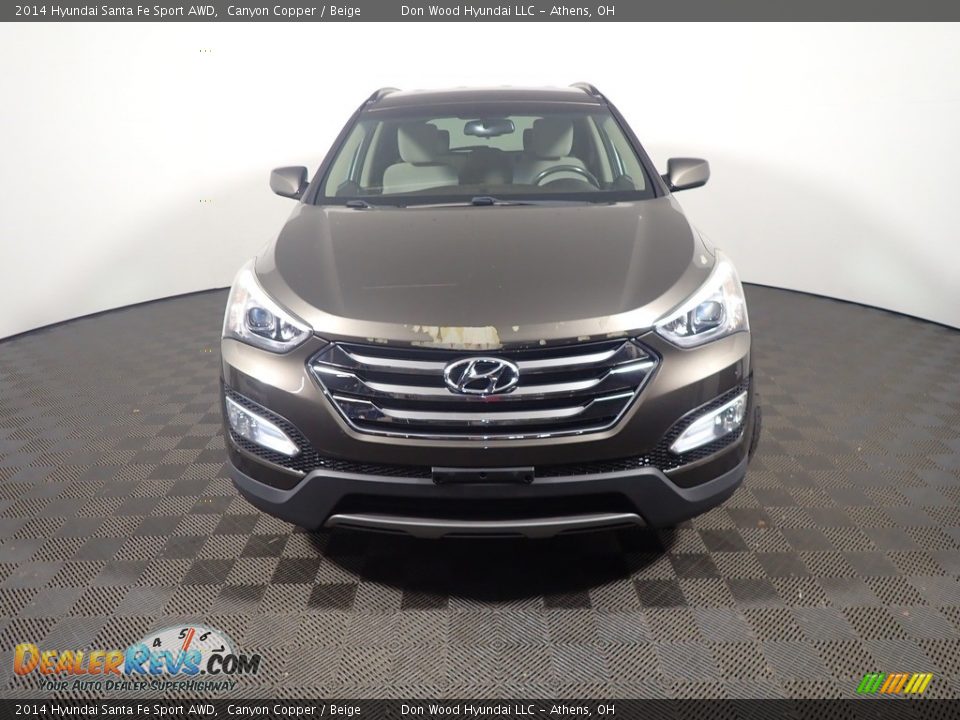 2014 Hyundai Santa Fe Sport AWD Canyon Copper / Beige Photo #6